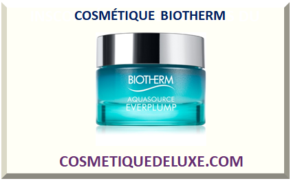 COSMÉTIQUE BIOTHERM